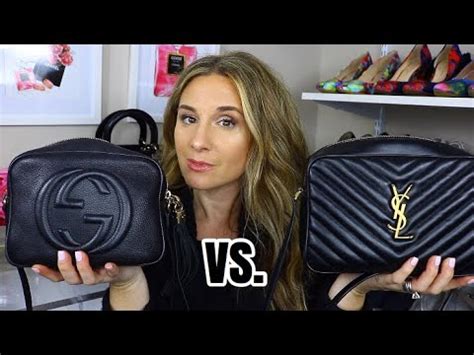 ysl blogger bag or gucci soho|YSL Lou Camera vs. GUCCI Soho Disco .